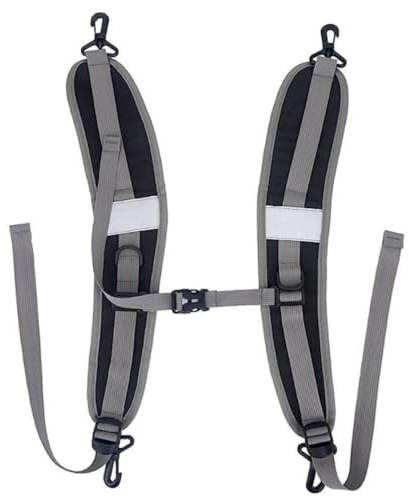 HOUSON Backpack Straps, Shoulder Strap Replacement Nylon Rucksack Belt for Outdoor Sport Bags