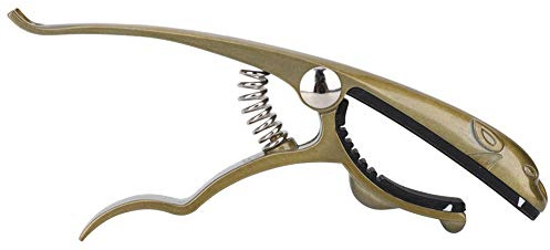 Zinc Alloy Capotasto Lightweight Guitar Capo for Acoustic and Electric Guitar, Ukulele, Mandolin, Bass and Banjo