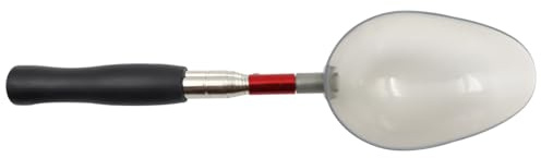 FONGKNOX Fishing Telescope Baits Gjutning Spoons Rostfritt stål Groundbait Scoop 70 cm 2,3 fot med 2 skopor långt avstånd Bait Gjutning Baiting Baiting Spoon Lure Baiting Throwing Stick ISO Fishing