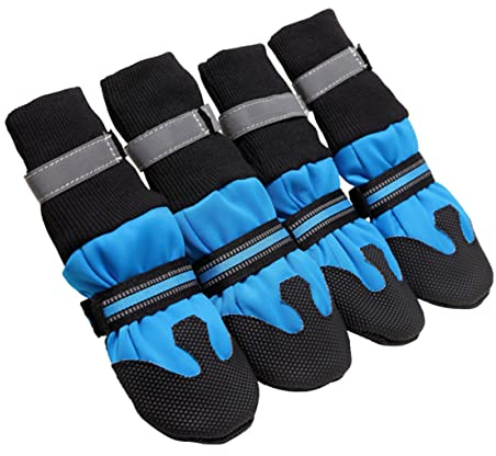 BESPORTBLE Stilvolles Outdoor-hundestiefel-Set Bequeme Haustier-Wanderschuhe für Hunde – Warm Größe 6 5 X 5 5 cm Sohle