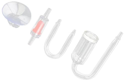 CO2-System für Aquarium,CO2-Diffusor,Glas-CO2-System-Kit - Glas-Bubbler für bessere Sicht auf das Wasser, für Aquarien- und Aquarienpflanzen