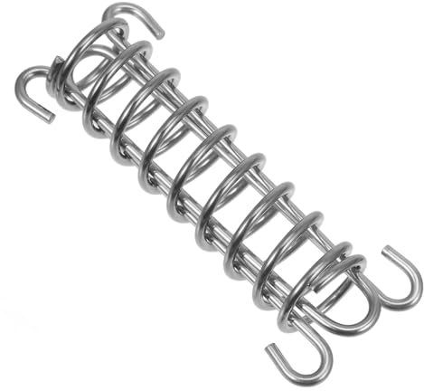 BELLIFFY Edelstahl Hundeleinen Feder Zugkraft Stoßdämpfend Robuste Laufleine Für Große Hunde Outdoor Spaziergänge Mit Shock Absorbing Spring Komfortable Bewegungsfreiheit