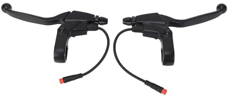 Brake Handle Lever Part Replacement, Electric Scooter Brake Lever Kit 2 Pin Connector 10 Inch Compatible with Accessories for Electric Scooters