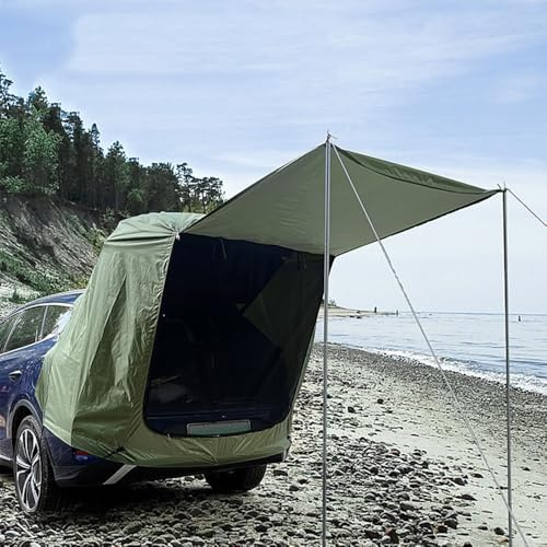 GDAONUDK Tienda de CampañA para 2 Personas, SUV, con PortóN Trasero, Parasol, Privacidad, FáCil de Instalar, 120 Segundos de Impermeabilidad, 2000 Mm, UPF 50+