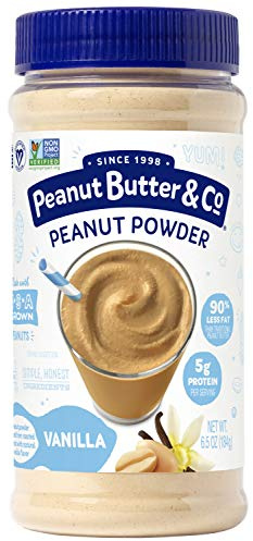 Peanut Butter & Co. Vanilla Peanut Powder, Non-GMO Project Verified, Gluten Free, Vegan, 6.5 oz Jar