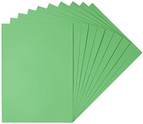 Herlitz 227108 Ritkort 50 x 70 cm, vit (paket med 10) ljusgrön
