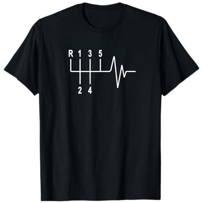 EKG Auto Tuning Herz Frequenz T-Shirt T-Shirt