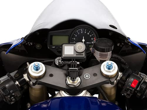 Ultimateaddons Motorcycle Sports Bike Stem Mount Compatible with GoPro Action Camera with Railing Adapter - 25mm 1 inch Ball Head