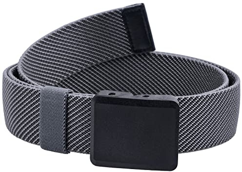 KYEYGWO Herren Stretch Gürtel mit Kunststoffschnalle, Nylon Elastischer Freizeitgürtel Einstellbare Outdoor Stoffgürtel Tactical Militärgürtel für Jeans