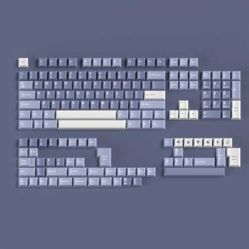 172 Tasten Doubleshot Keycaps Cherry Profile Fishing Keycaps Set | für ISO ANSI Layout Cherry MX Switches Mechanische Tastatur