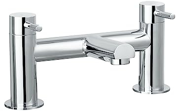 Bristan Mios Bathroom Taps, Chrome Bath Filler tap | MIO BF C, Modern design, Matching bathroom sink taps available, Lifetime Cover