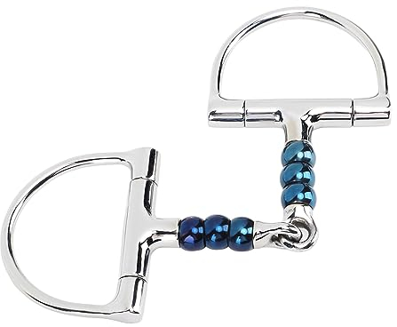 Fdit Edelstahl-Trensengebiss, Pferdemaul-Gebissring, Verbesserte Kontrolle, Tiergesundheitsversorgung