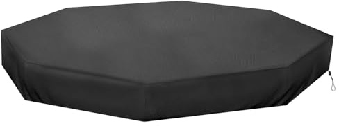 Sandbox Cover, 84x78x9inch Octagon Sandbox Cover, Waterproof Dustproof Replacement Sand Box Cover with Drawstring for Outdoor Sand Box Cover
