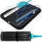 Large Heat Resistant Mat for Curling Irons, 12 x 9“ Professional Flat Iron Match, Silicone Heat Mat for Styling Tools, Flat Iron Mat for Curling Irons, Hair Straighteners, Blow Dryers and Hair Tools