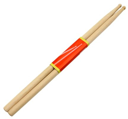 DRESSOOS Ahornholz Drumsticks Leicht Ausgewogen Schnelles Spiel Vielseitige Percussion-sticks Für Anfänger Und Profis Geeignet Für Jazz Schlagzeugübungen