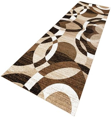 PaGuvFng Läufer Lang Flur rutschfest Teppich Küche 60 x 100 cm Waschbar Kurzflor Küchenläufer Schlafzimmer Bettvorleger für Flur Waschküche Eingang Wohnzimmer schmutzfangmatte