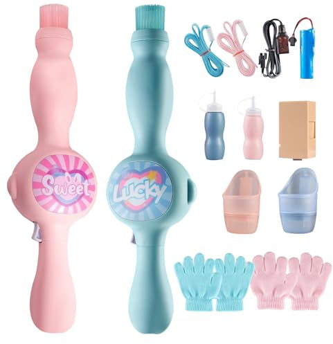 Máquina de Burbujas de Humo, VAR-ita mágica de Fog Burbujas, iluminación Colorida para Fabricantes de Burbujas para niños, soplador eléctrico Creativo con Efectos Vibrantes, máquina de VAR-ita