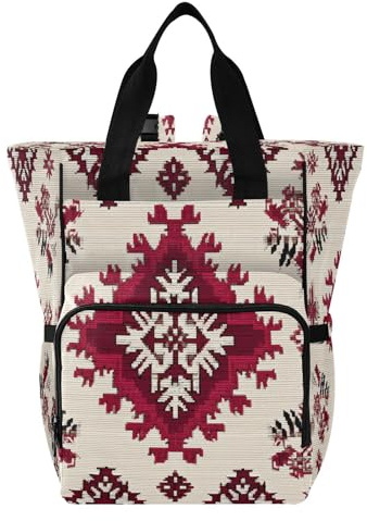 Ttgoth Sac à dos à langer imperméable avec porte-biberons isothermes, sac à dos de voyage multi-poches avec sangles de poussette pour maman et papa