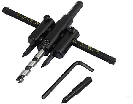 Aexit Fresa per torsione regolabile da 30mm a 120mm HSS, seg-a circolare regolabile ID: 707834