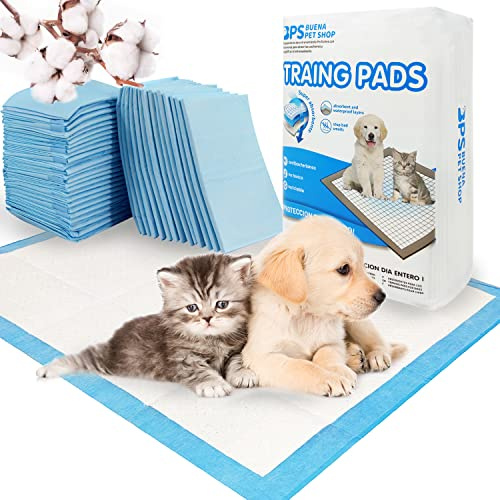 BPS BPS-2167*01 Hygienematte für Haustiere, 20 Stück, sehr saugfähig, 60 x 60 cm