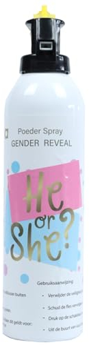 Generic By Alejna - Gender Reveal Pulverspray 300g - Mini Feuerlöscher - Boy or Girl (Rosa)