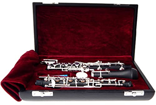 Oboe Oboe C-Melodie, Halbautomatische, Versilberte Knopfoboe, Die EIN Anfänger-Holzblasinstrument Spielt
