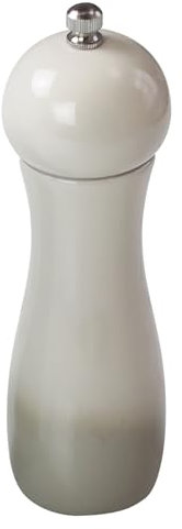 Premium Salt and Pepper Grinder,Manual Wooden Salt and Pepper Mills Shakers,Pepper and Salt Mill with Adjustable Coarseness for Spice/Chili/Sesame, 6.5 Inch(Grey)