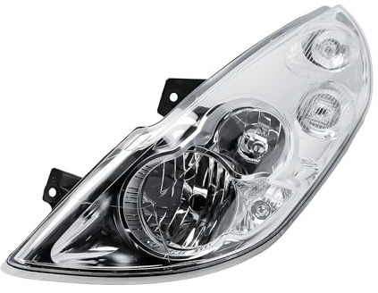 LONGLING Phare gauche côté conducteur, projecteur avant avec moteur sans feu antibrouillard, pour Renault Master III, Opel Movano 2010-2019