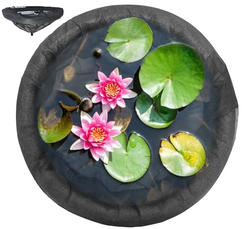 Pond Netting for Fish Barrier Floating Island Plant Protector , Flora Protects Your Plants from Pond Fish (1, 23.6in)