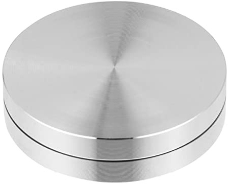 Sosoport Piatto Girevole Per Torte in Lega Di Alluminio Base Rotante Da Tavolo Gradi Cuscinetti Per Piatto Girevole Da Tavolo Utensili Per Cottura Di Torte