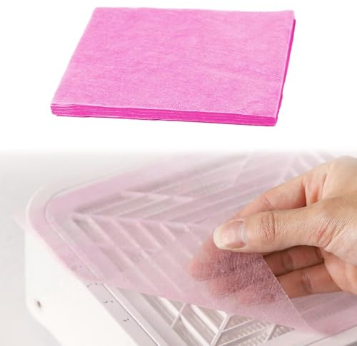200 Pezzi Filtri Collettore di Polvere per Unghie,Filtro per Aspirapolvere per unghie,Accoglitore di Polvere per Accessori per Saloni di unghie,per Home Salon