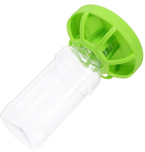 DIYEAH Automatic Bird Feeder Light Green Indoor Bird Feeder Abs Material Easy Cleaning Automatic Feeding