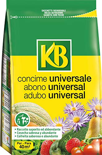 KB Engrais Universel 800g Granulé - Fertilisant Universel pour Jardin et Potager Familial