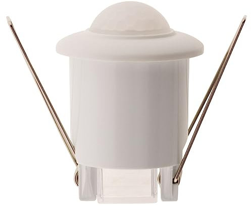 Zenitech Mini detector de movimiento techo de empotrar Blanco