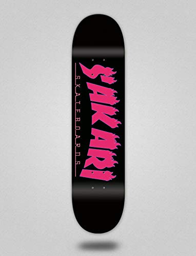 Lordofbrands Mopatín Skate Skateboard Deck Sakari Fire Pink (8.125)