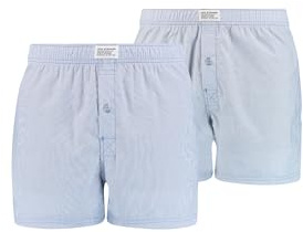 Levi's Lot de 2 Boxers pour Homme, Bleu Clair, M