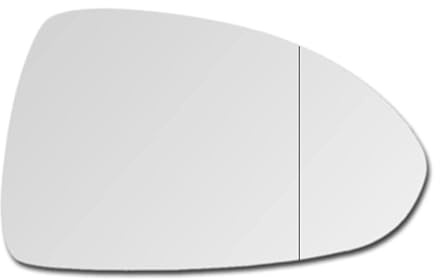 Ersatzspiegelglas Spiegelglas zum Kleben Außenspiegel Rechts Asphärisch passend für OPEL CORSA D/E 2006-2019