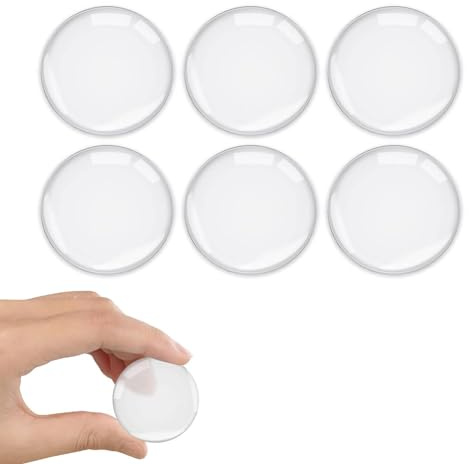 Türstopper Wand, Wandpuffer Selbstklebend, Transparent Wandschutzfolie, Elastikpuffer Wandschutz zum Schutz Wände und ​Zimmertüren (30 * 9 mm)