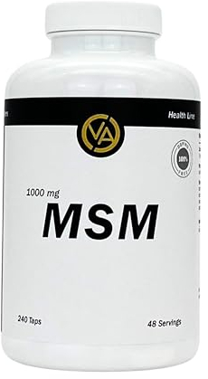 OVATIME Nutrition MSM - Hochreines Methylsulfonylmethan für gesunde Gelenke und Haut, 300g, 240 Kapseln