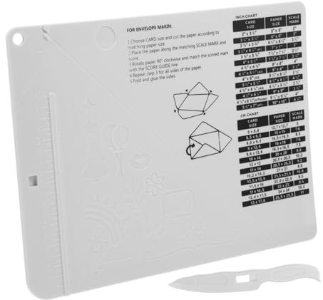 Artibetter Outil De Pliage De Papier Artisanal Planche De Pliage Enveloppes Multi-usages Fabricant Enveloppes Pour Fabrication De Cartes