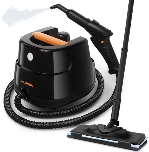 Powerful Steam Cleaner for Home, Chemical-Free Multipurpose Steam Cleaner, 3-Steam Volumes Comfy Handle, Portable Deep Cleaning Lightweight Steamer for Car Detailing Carpet Upholstery Tile Grout