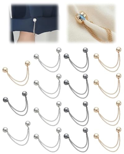 JUKOTA 15pcs clips magnéticos multifuncionales, botones magnéticos fuertes, brooch multiuso para ropa, alfileres hijab, decoración,botones magneticos para ropa,botones magnéticos,botones clip