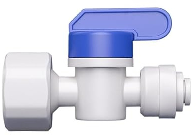 BCOMFY 1PC 1/4 3/8 1/2 Male Female Thread Ball Valve RO Backwash Fitting Switch Quick Connector Water Filter Recerse Osmosis Parts(6)