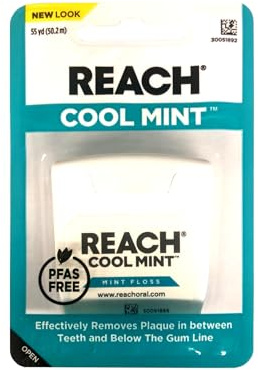 REACH Dental Floss, Cool Mint
