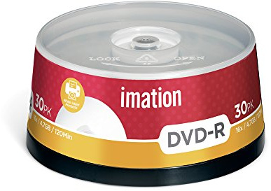 Imation Dvd-R 4.7Gb 16X White Ink.Spin 30Pz