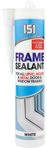 151 Frame Sealant - For all UPVC, Wood & Metal Door & Window Frames | White