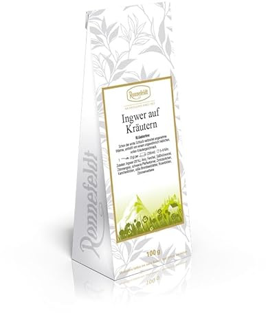 Ronnefeldt - Ingwer auf Kräutern - Kräutertee - 100g