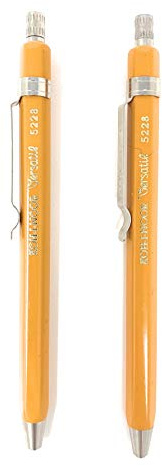 Koh-I-Noor Versatil 5228 - Druckbleistift - verschiedene Farben Gelb+Gelb