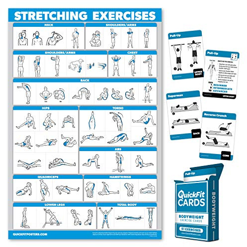 QUICKFIT Übungsposter und Übungskarten, 2er-Pack