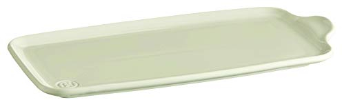 Emile Henry Plato de aperitivo de 30,5 x 15,2 cm | Arcilla